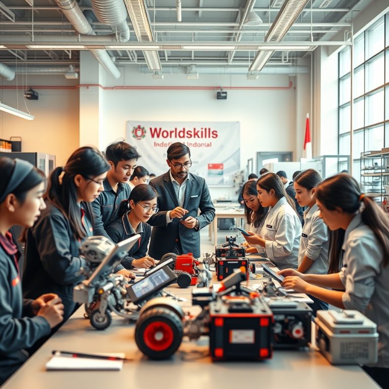 Bridging Dreams and Global Standards: How Sekolah Unggulan Nasional Nurtures Worldskills Champions Through Innovative Learning and International Collaboration