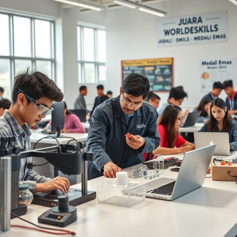 Forging Future-Ready Innovators: How Sekolah Unggulan Nasional Cultivates Worldskills Champions Through Creative Learning Ecosystems