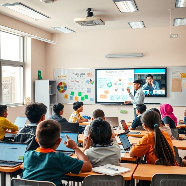 Menggabungkan Metode Project Based Learning dan Flipped Classroom dalam Rancangan Pelaksanaan Pembelajaran untuk Mencapai Karakter Profil Pelajar Pancasila