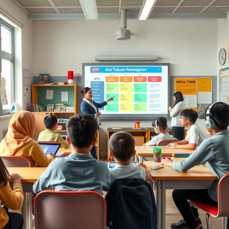 Mengintegrasikan Alur Tujuan Pembelajaran dan Pembelajaran Diferensiasi untuk Meningkatkan Capaian Pembelajaran Siswa