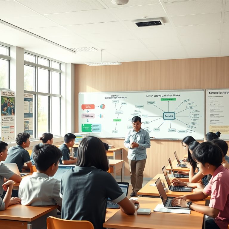 Mengintegrasikan Pendekatan Flipped Classroom dan Asesmen Kompetensi Minimum untuk Meningkatkan Kemandirian Belajar Siswa dalam Kurikulum Mendalam