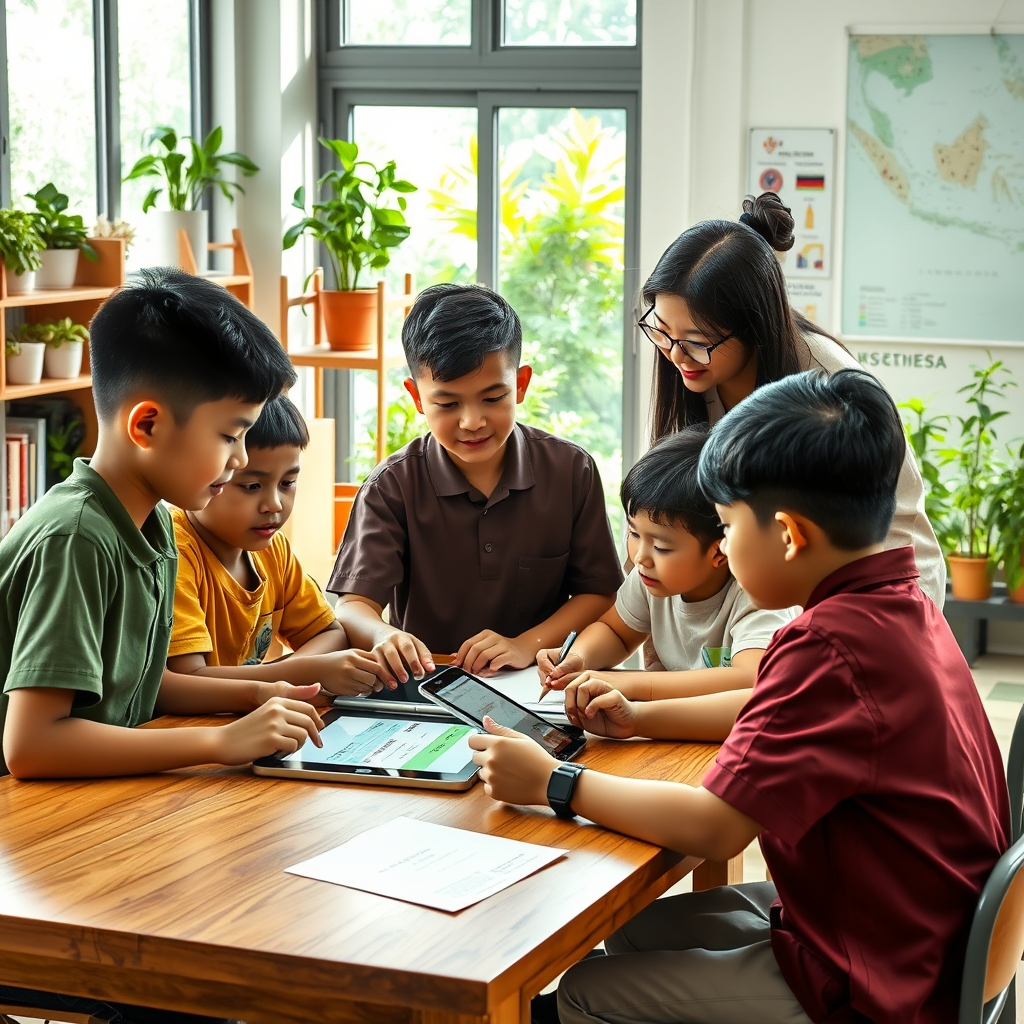 Empowering Minds: How Digital Literacy and Collaborative Networks Are Revolutionizing Indonesian Classrooms