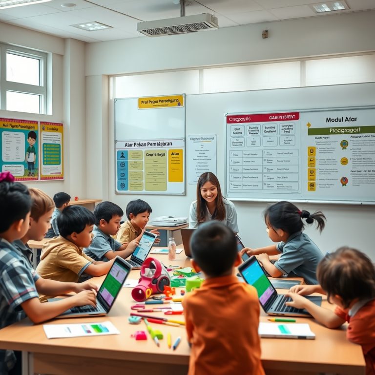 Mengoptimalkan Pembelajaran Berpusat pada Siswa: Integrasi Modul Ajar, Asesmen Diagnostik, dan Strategi Penguasaan Kelas dalam Kurikulum Mendalam untuk Mencapai Kebutuhan Belajar yang Holistik