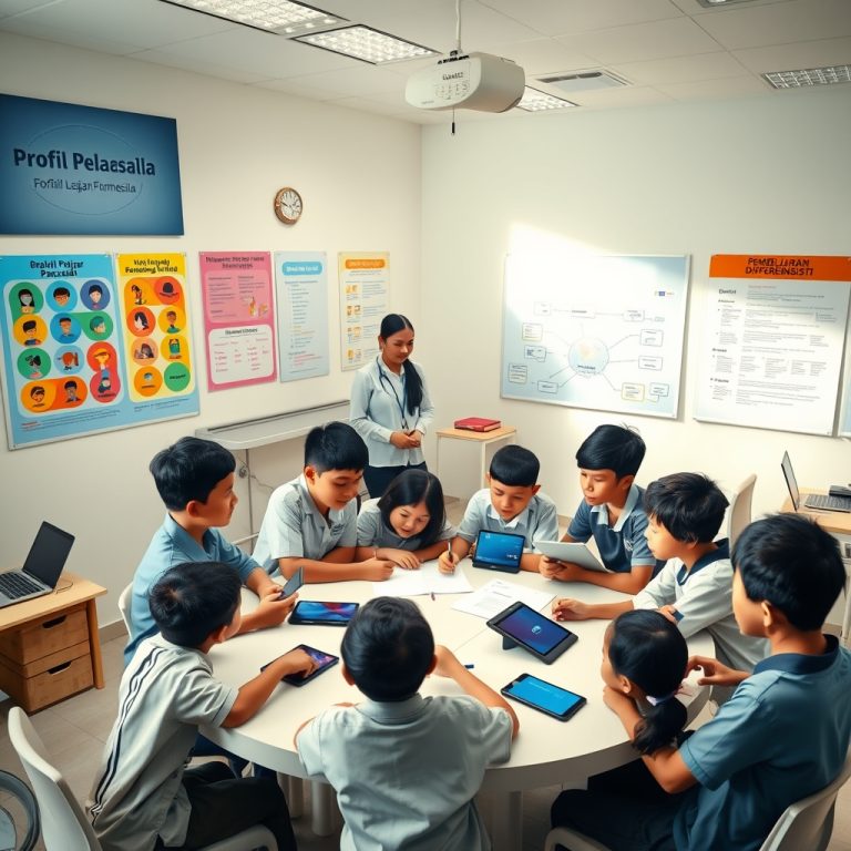Mengoptimalkan Pembelajaran Holistik: Integrasi Asesmen Formatif, Karakter Profil Pelajar Pancasila, dan Manajemen Kelas Inklusif dalam Kurikulum Mendalam