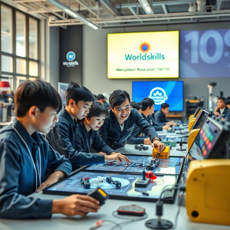 The Creative Engine: How Sekolah Unggulan Nasional Fuels Worldskills Glory Through Innovative Learning and Global-Ready Competencies
