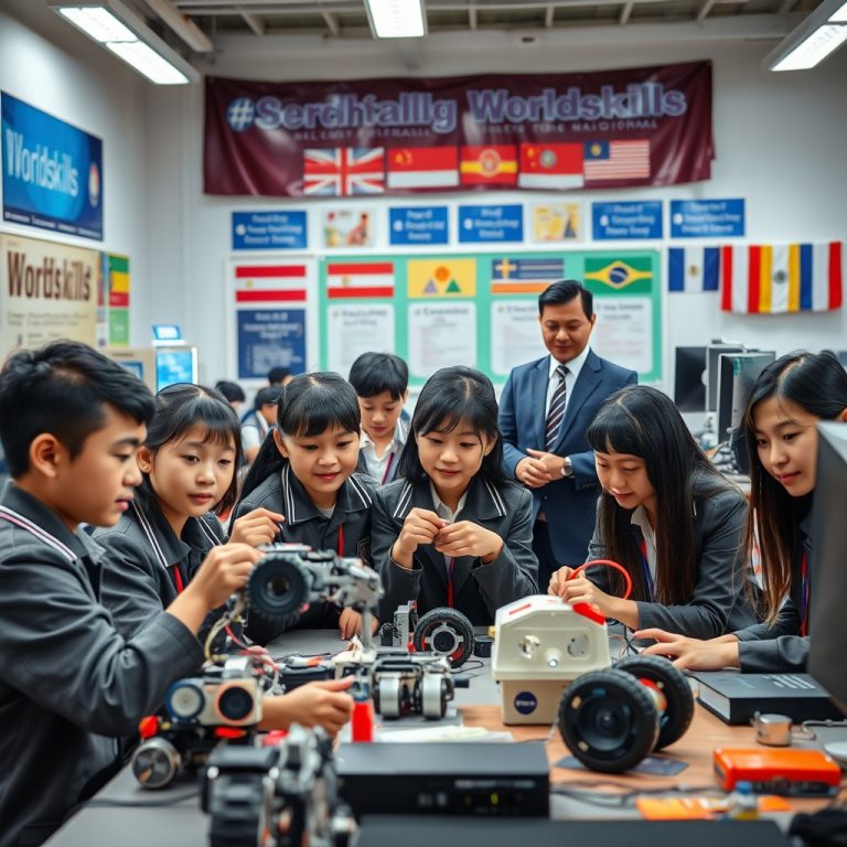 The Gold Standard: How Sekolah Unggulan Nasional Elevates Student Talent to Worldskills Glory Through Global Competency Ecosystems