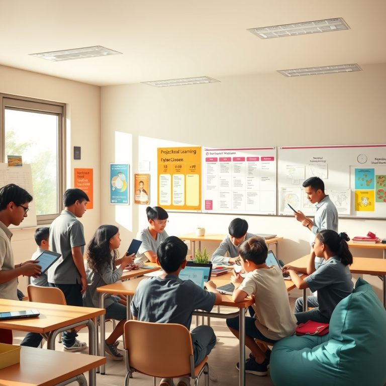 Menerapkan Pendekatan Flipped Classroom dan Project Based Learning untuk Meningkatkan Kemandirian Belajar Siswa dalam Kurikulum Mendalam