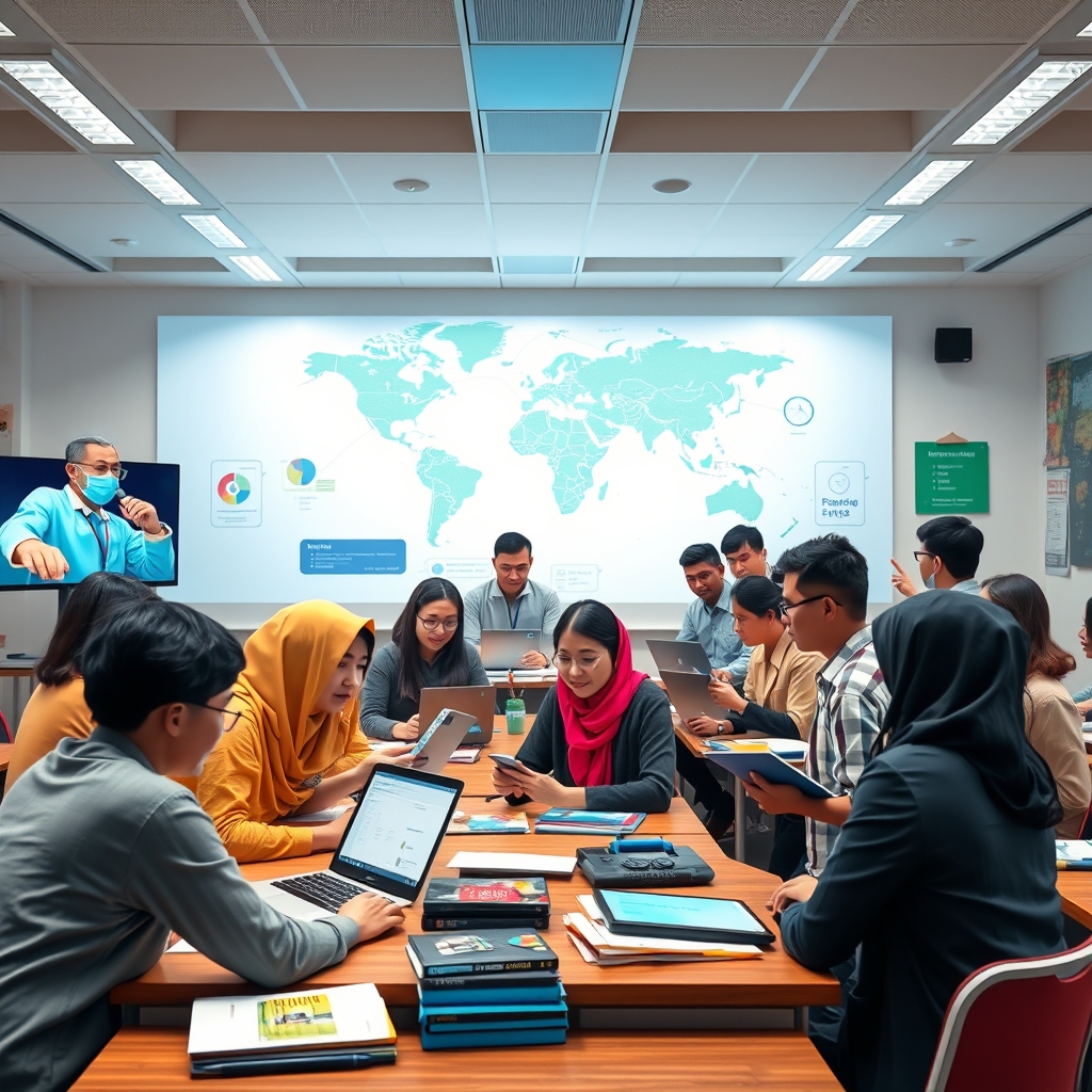 Menggagas Pendidikan Berdaya Saing Global: Peran Strategis Program PPG Dalam Jabatan, Pertukaran Guru Internasional, dan Digitalisasi dalam Meningkatkan Profesionalisme Pendidik