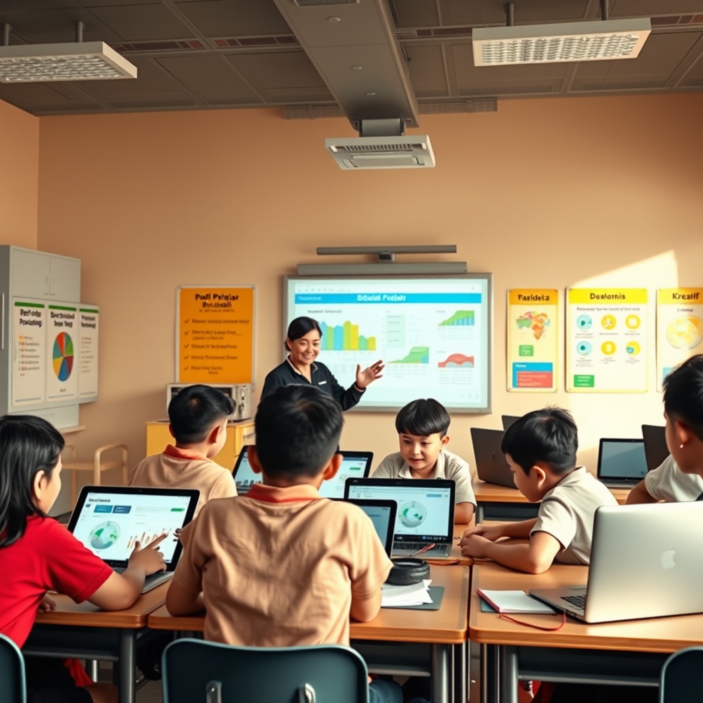 Mengoptimalkan Pembelajaran Berbasis Data Digital dan Karakter Profil Pelajar Pancasila Melalui Integrasi Asesmen Formatif dan Strategi Penguasaan Kelas dalam Kurikulum Mendalam