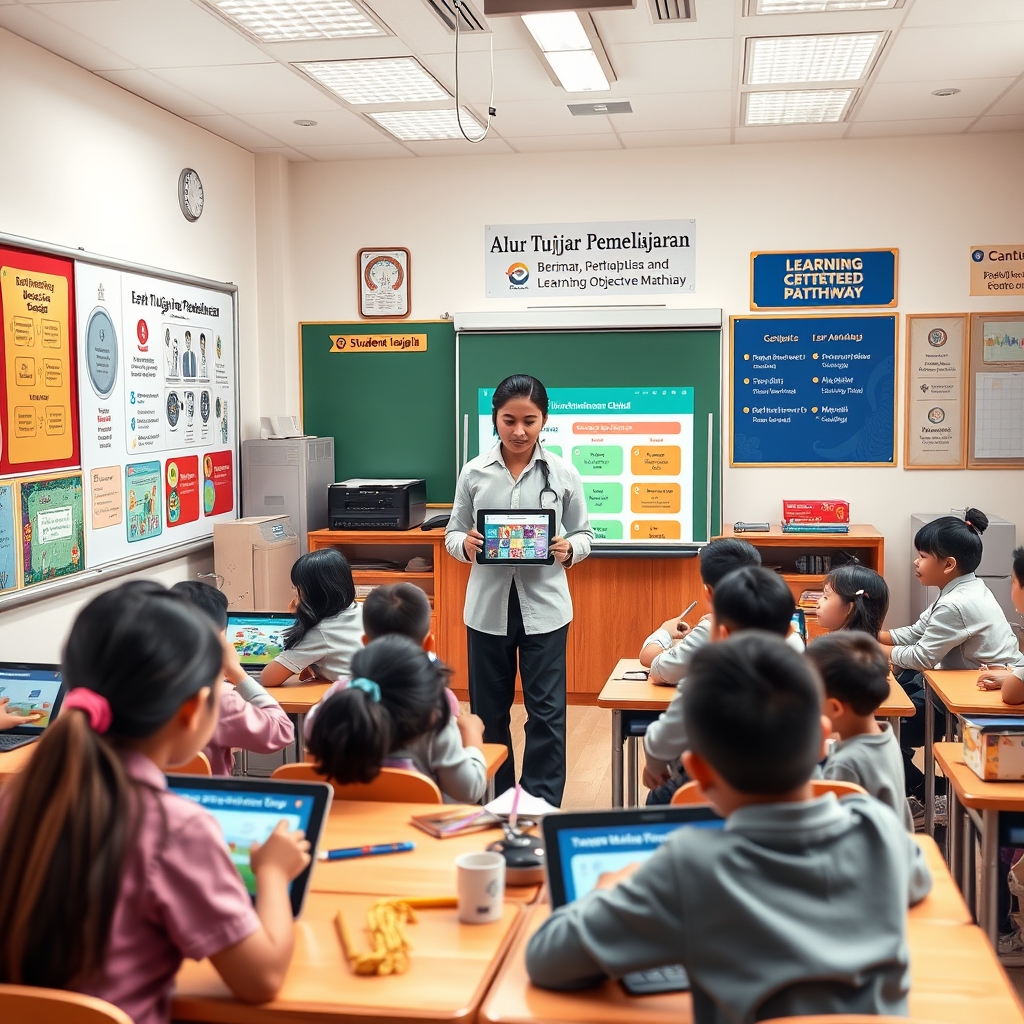 Mengoptimalkan Pembelajaran Diferensiasi Melalui Sinergi Alur Tujuan Pembelajaran dan Gamifikasi dalam Kurikulum Mendalam untuk Mencapai Kemandirian Belajar Siswa