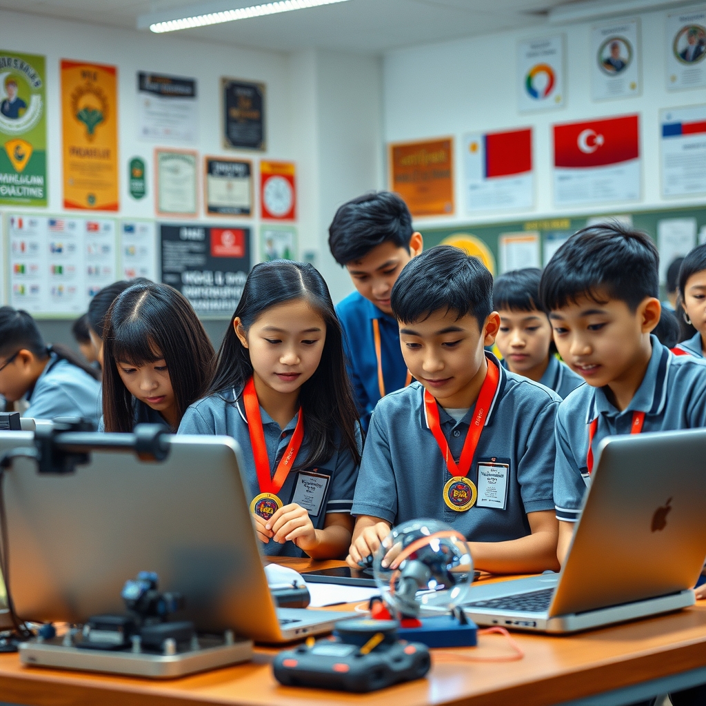 The Creative Nexus: How Sekolah Unggulan Nasional Molds Worldskills Champions Through Global Competency and Innovative Learning Ecosystems