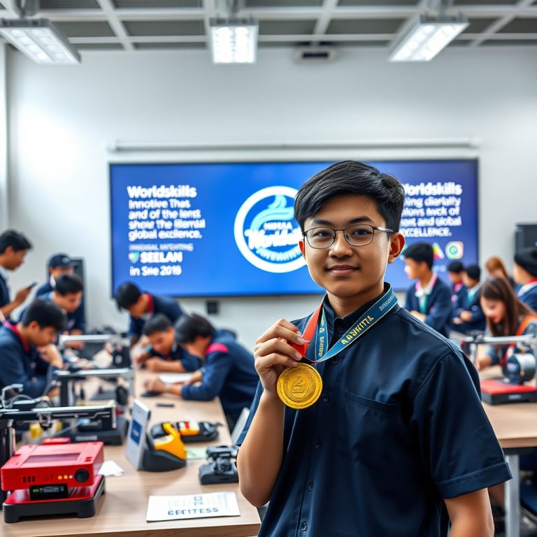 The Global Forge: How Sekolah Unggulan Nasional Shapes Worldskills Medalists Through Precision, Passion, and International Benchmarks
