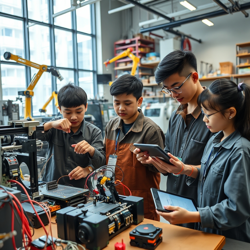 The Global Workshop: How Sekolah Unggulan Nasional Shapes Worldskills Medalists Through Hands-On Innovation and International Benchmarking