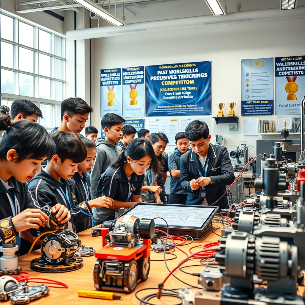 The Golden Path: How Sekolah Unggulan Nasional Transforms Potential into Worldskills Glory Through Innovative Competency Ecosystems