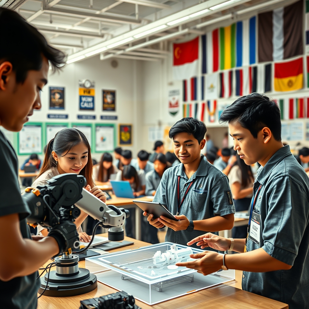 The Invisible Thread: How Sekolah Unggulan Nasional Weaves Global Competence into Worldskills Triumph Through Creative Ecosystems