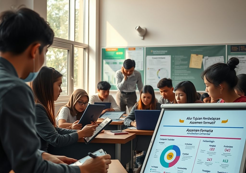 Mewujudkan Pembelajaran Adaptif: Integrasi Alur Tujuan Pembelajaran, Asesmen Formatif, dan Pembelajaran Berbasis Data Digital