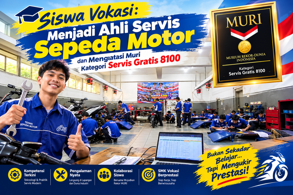 Siswa Vokasi: Menjadi Ahli Servis Sepeda Motor dan Mengatasi Muri Kategori Servis Gratis 8100